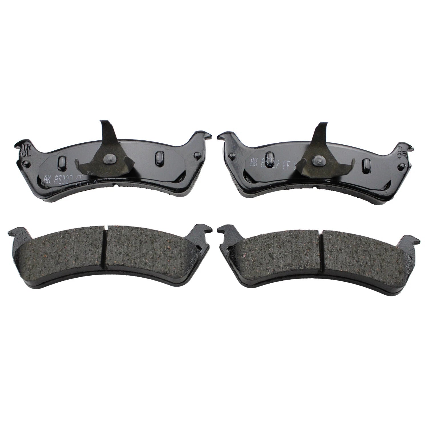 Set of 4 Akebono ProACT Rear Ceramic Brake Pads for Explorer Sport Ranger Mountaineer (1991–2010)
