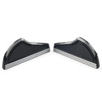 Rear Passenger Floorboards for Harley Touring (1993-2023) Black Aluminum