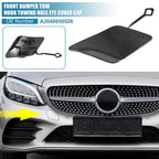 Tow Hook Cover A2048850526 for Mercedes-Benz C250 (2012–2014) Black