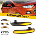 Dynamic LED Side Mirror Marker Lights for Ford Kuga/Escape/EcoSport (2013–2018)