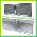 Set of 4 Steel Floor Pans for Chevy Chevrolet (1955–1957)