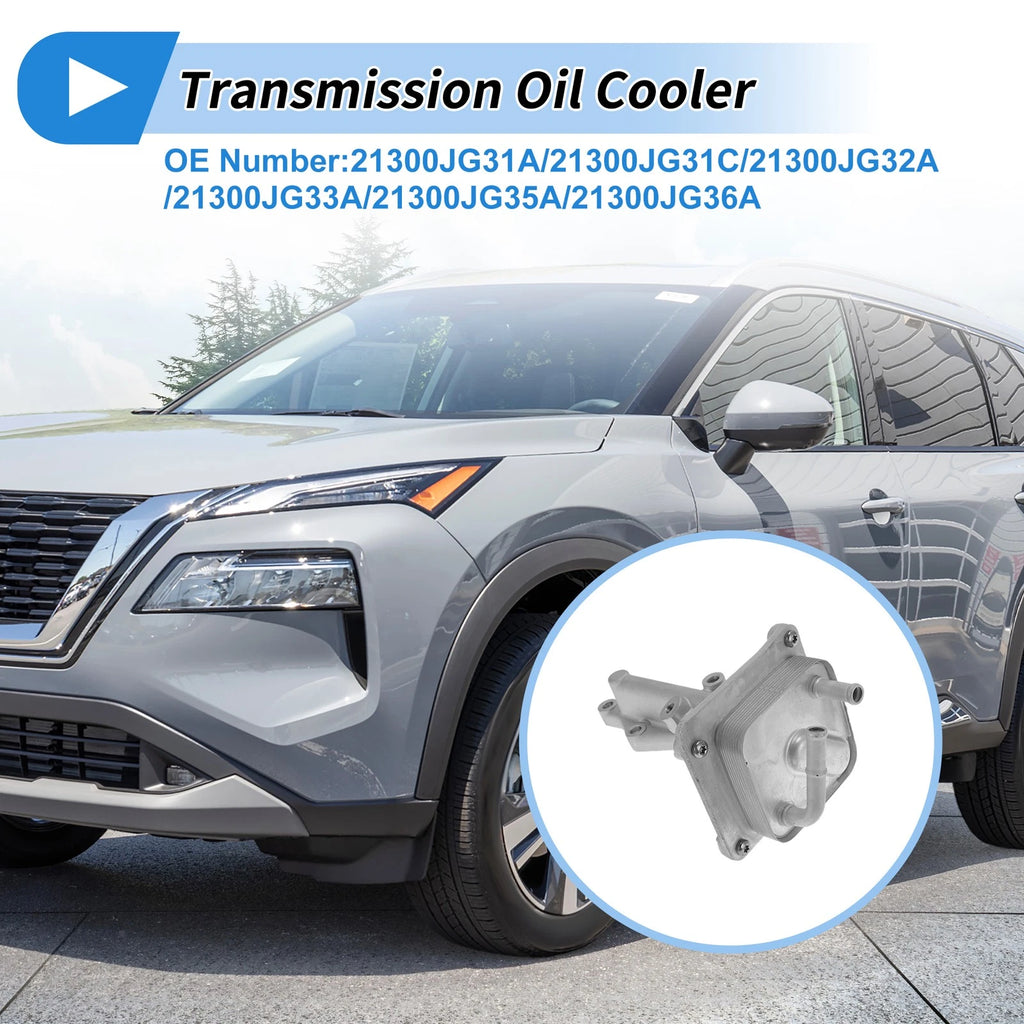 Set of 1 Engine Oil Cooler for Nissan Rogue (2014–2015) No. 21300JG31A