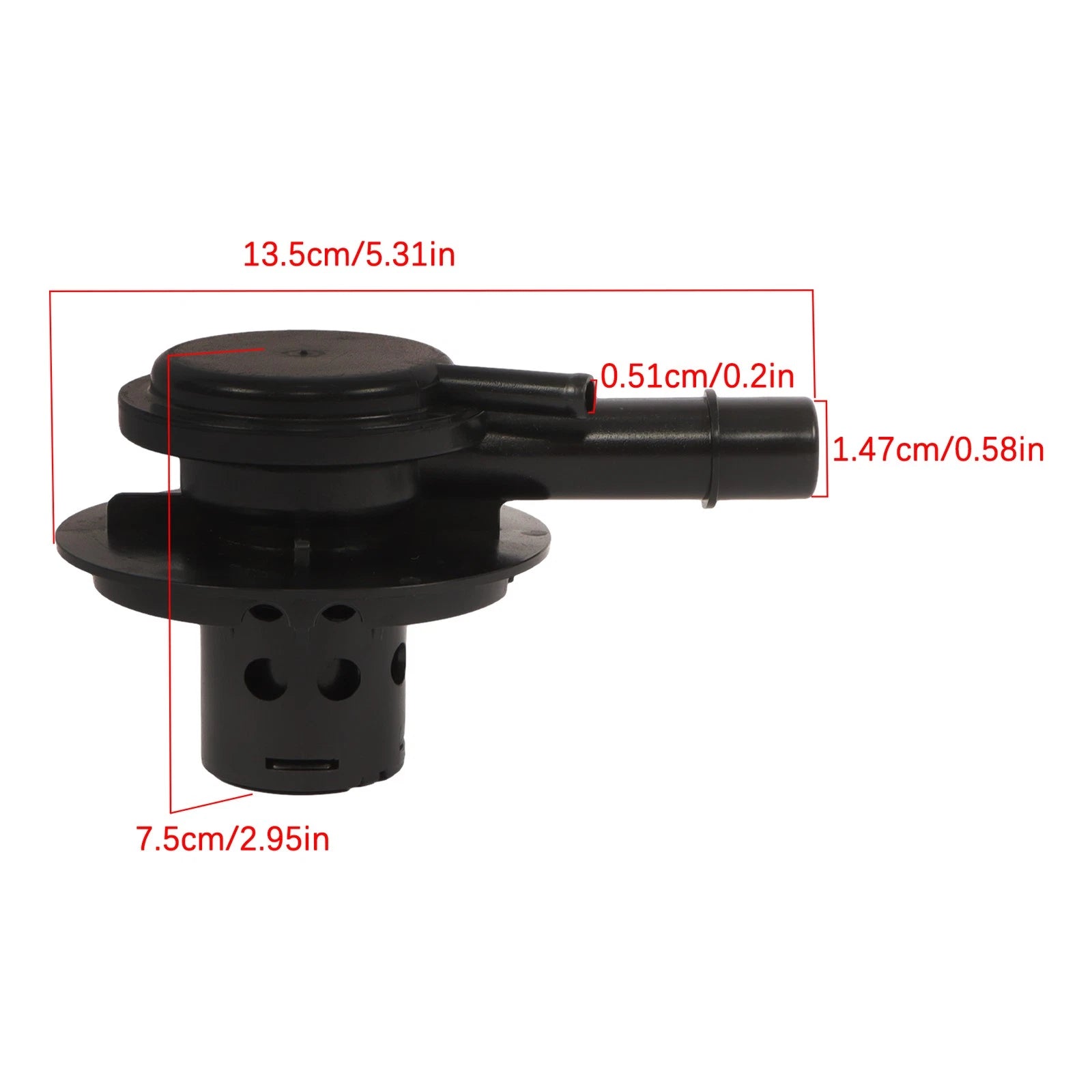 Fuel Tank Overfill Check Valve for Lexus IS300 (2001–2005) Toyota Sienna (2001–2005)