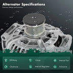 Alternator for Mercedes Vito 115D (2003–2010) 23248 8EL738211-351 220-5520