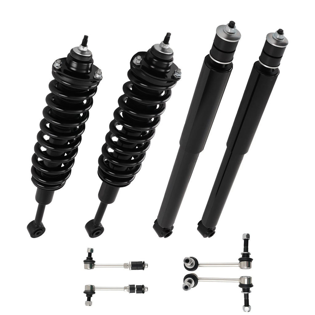 Front Struts Rear Shocks Sway Bar Links for Toyota 4Runner FJ Cruiser (2003–2018)