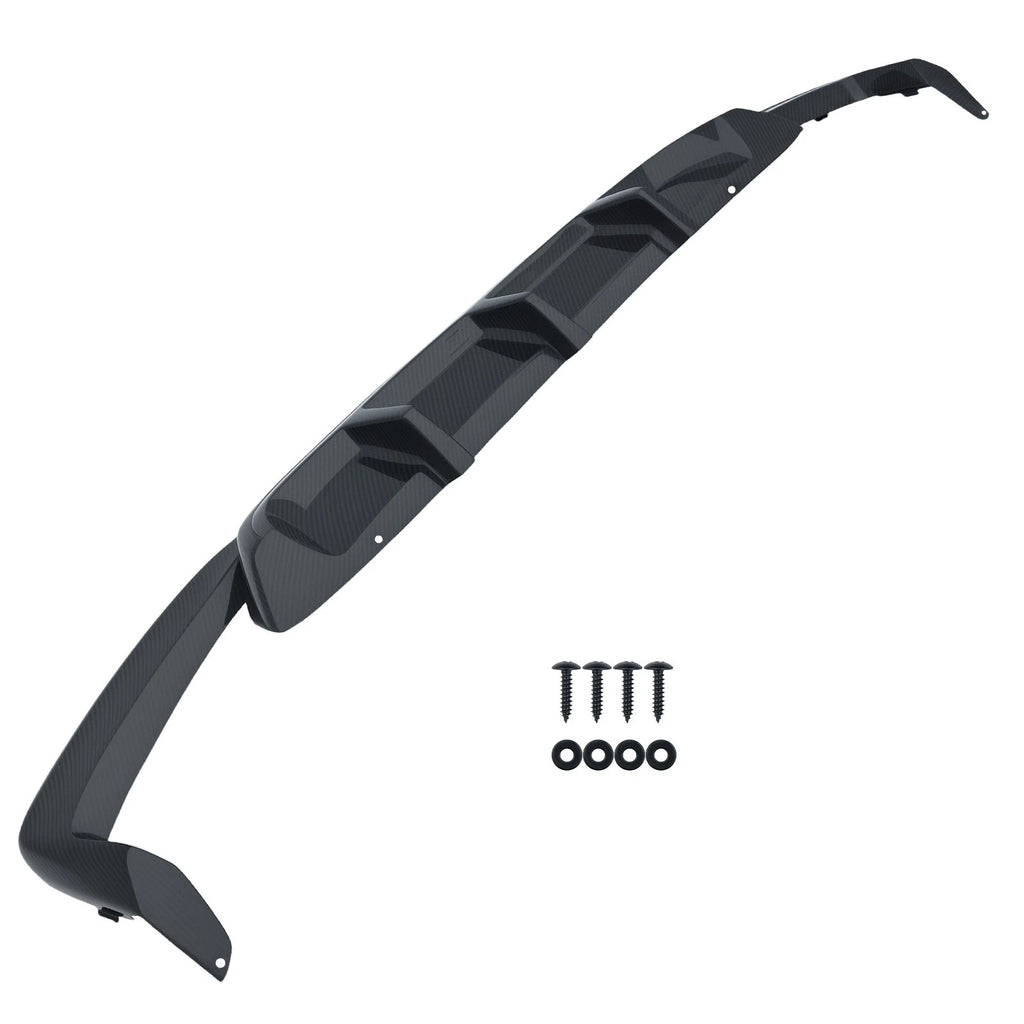 Carbon Fiber Rear Lip Diffuser for BMW M6 640i 650i (2012–2018) V3 Style