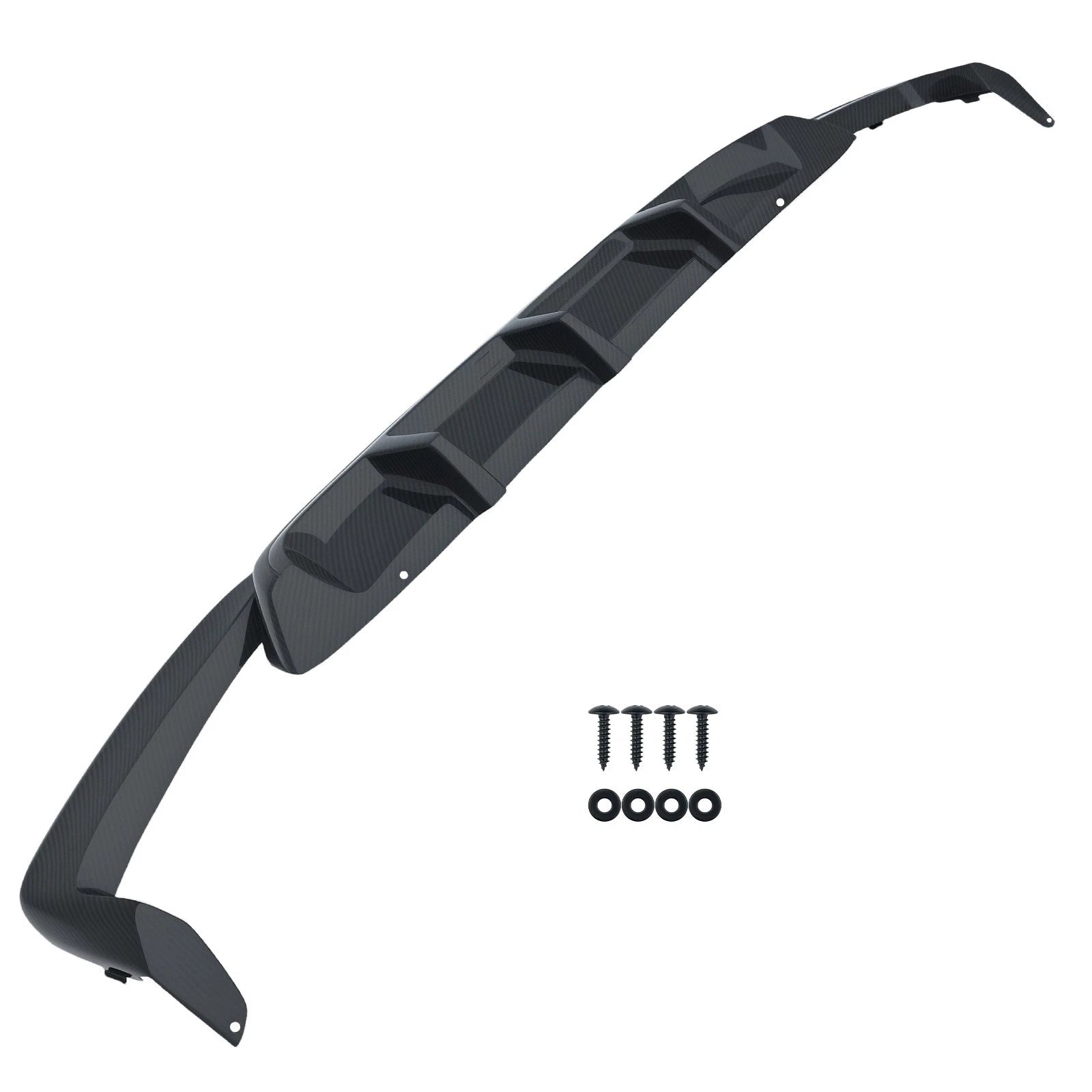 Carbon Fiber Rear Lip Diffuser for BMW M6 640i 650i (2012–2018) V3 Style