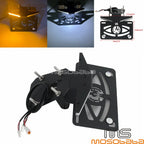 Rear License Plate Fender Eliminator w/ LED Turn Signal for 390 (2024-2025)