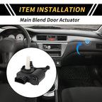 HVAC Heater Blend Door Actuator for Mercedes-Benz Sprinter (2006–2009) No. 0008205808
