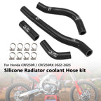 Silicone Radiator Coolant Hose for Honda CRF250R CRF250RX (2022–2025)