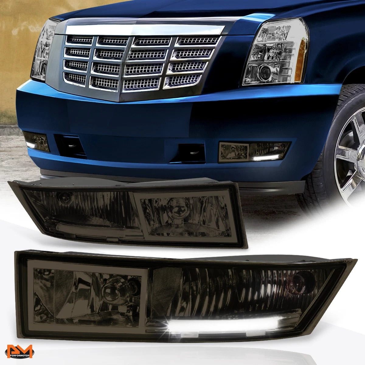 OE Style Chrome Headlight Lamp for Dodge Dakota (2006–2007)