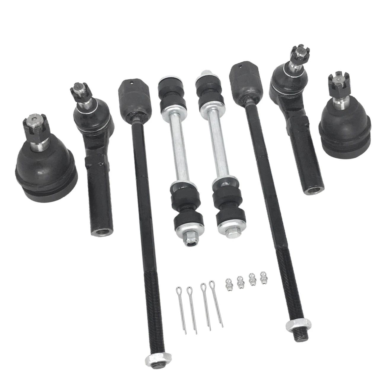 Set of 8 Suspension Tie Rod Ends Sway Bar for Ford Mustang (1994–2004)