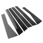 Door Trim Black Piano Cover Pillar Post for Subaru Forester (2019–2021)