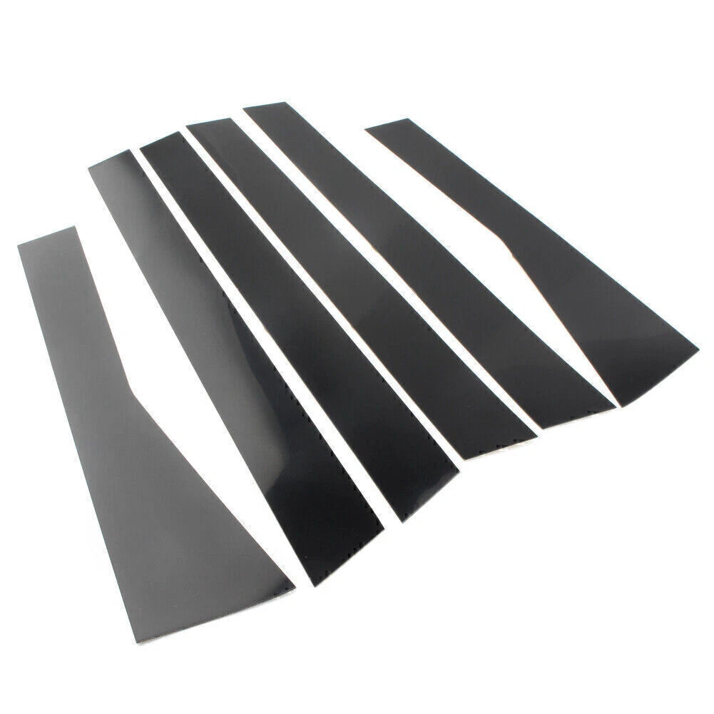 Door Trim Black Piano Cover Pillar Post for Subaru Forester (2019–2021)