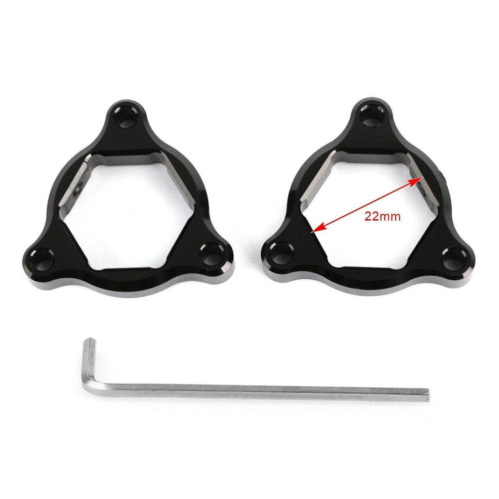 Fork Pre Adjusters 22MM for Kawasaki Z1000 (2003–2006) ZX636 Ninja 650R T9
