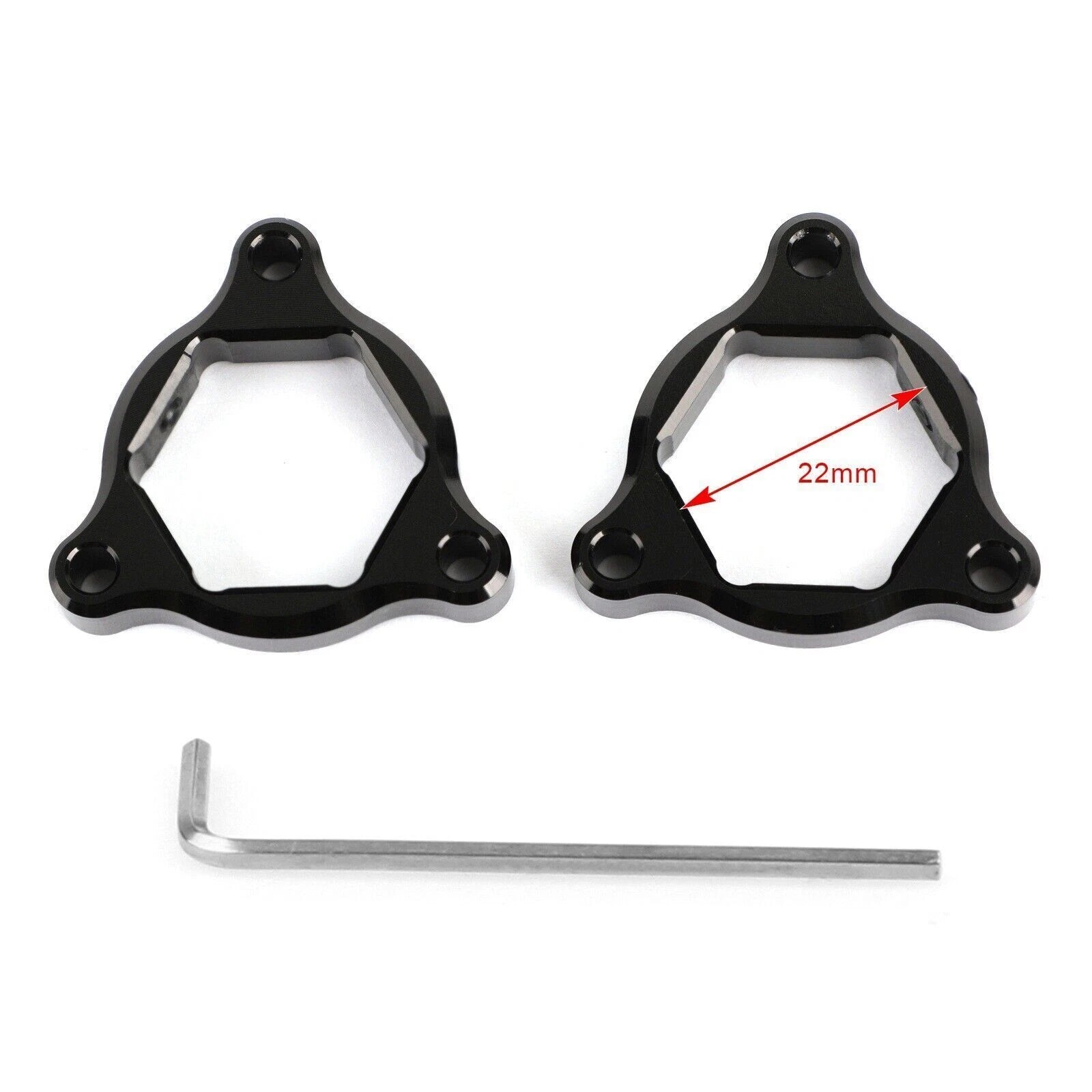 Fork Pre Adjusters 22MM for Kawasaki Z1000 (2003–2006) ZX636 Ninja 650R T9