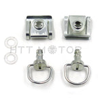 Set of 4 Chrome Quick Release Fasteners for HTT Fairing Bolts