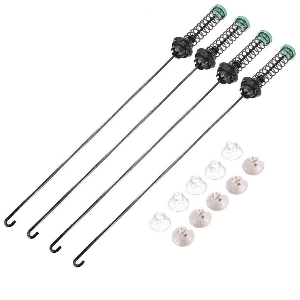 4PCS Washer Suspension Rod Kit for Whirlpool Washing Machine (W11130362, W10594080)
