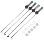 4PCS Washer Suspension Rod Kit for Whirlpool Washing Machine (W11130362, W10594080)