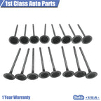 16PCS Intake Exhaust Valves for Dodge Mitsubishi Plymouth DOHC (1995–2005)