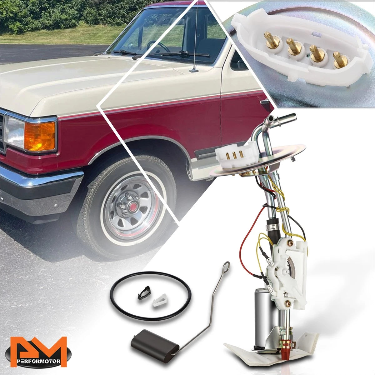Factory Style Electrical Fuel Pump Module for Ford F150 F250 F350 (1987–1989)