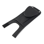 Black Tank Bib with Pouch for Harley Softail Fat Boy (FXST FXSTB FLST)