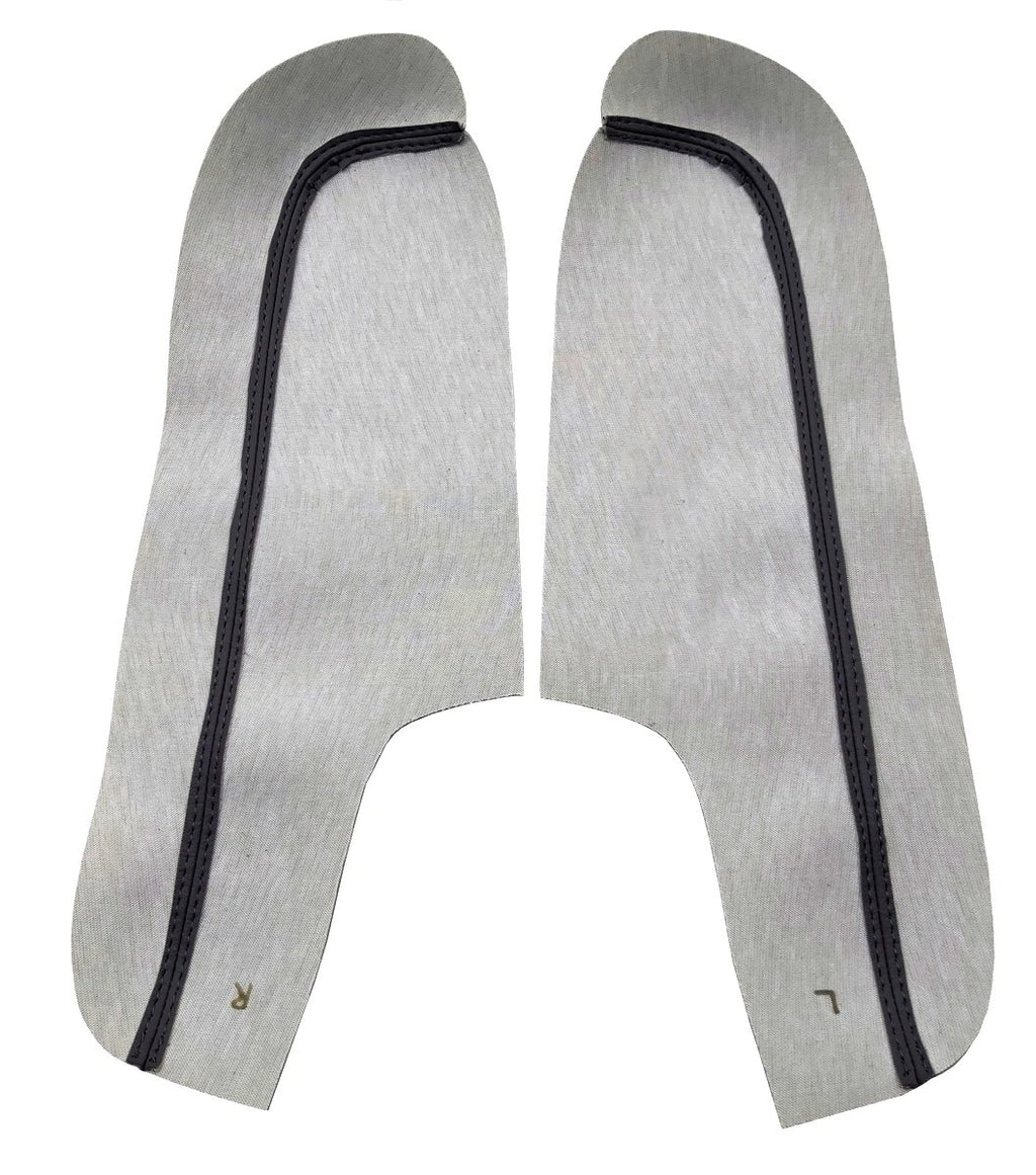 2 Pc Front Armrest Door Panel Carbon for Honda Odyssey (2005–2010)