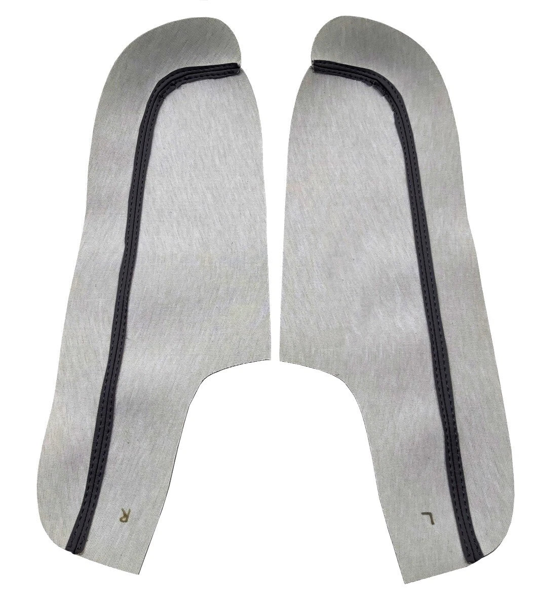 2 Pc Front Armrest Door Panel Carbon for Honda Odyssey (2005–2010)