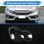 1 Pcs Headlight Lens Cover for Mercedes-Benz C-Class (2001–2017)