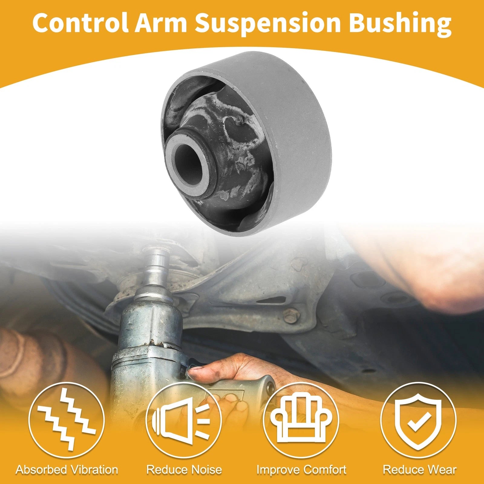 Rear Lower Track Control Arm Bushing No.MN184133 for Citroen C4 (2012–2023)