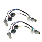2X Taillight Lamp Socket & Wire Harness for Hyundai Sonata (2011-2014)