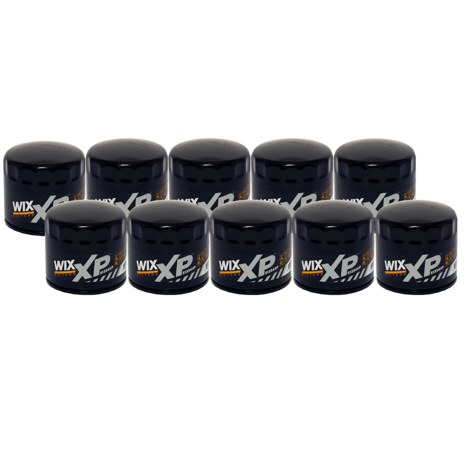 Set of 10 Wix XP Engine Oil Filters for Acura Chevrolet Dodge Ford GMC Honda Kia