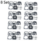 Set of 8 Carburetor Repair Kits for Homelite 330 Series (Zama RB-3)