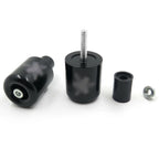 Handlebar Bar End Slider Set of 2 Black Rubber for Yamaha R1 (1998–2012) R6 (2006–Up) FJR1300