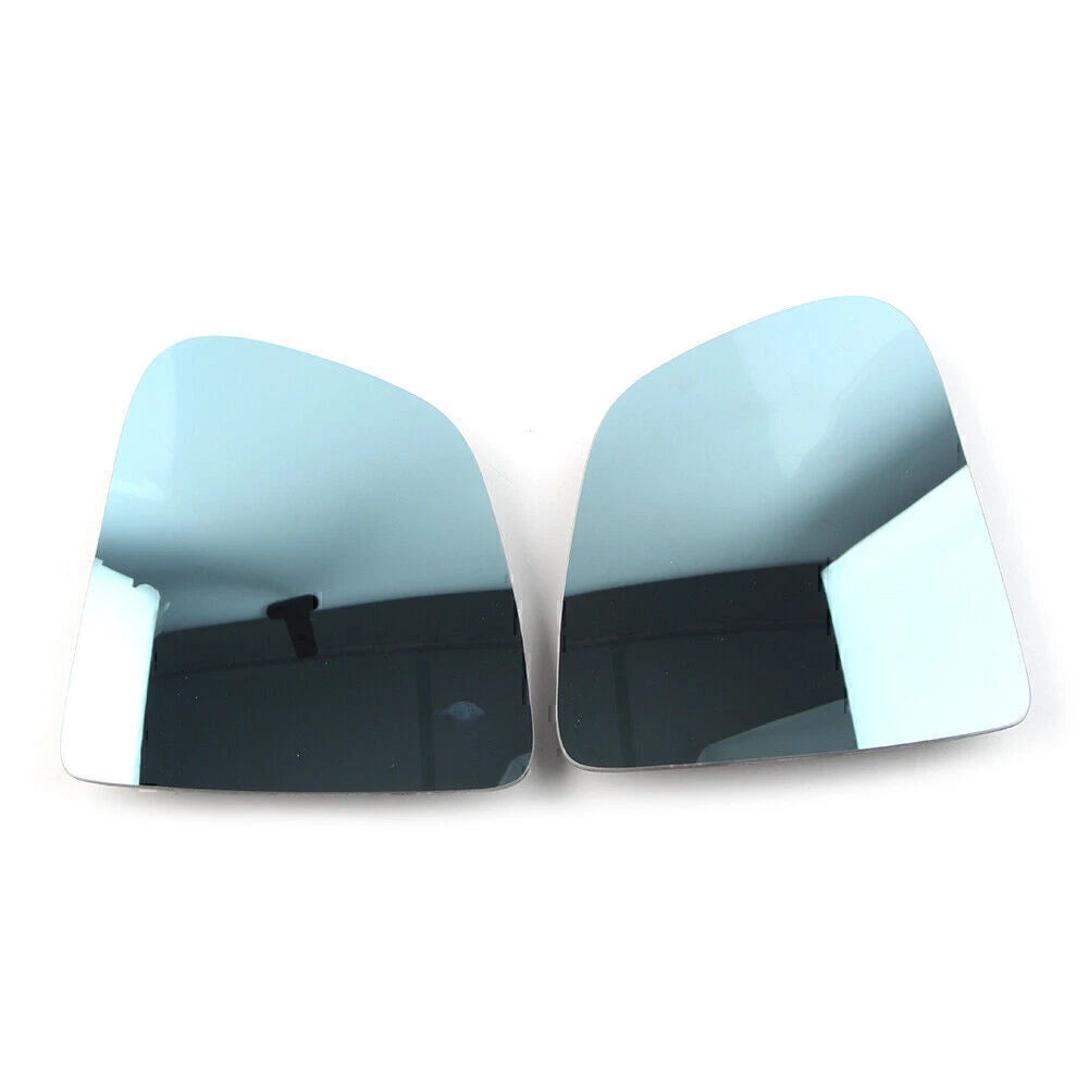 1 Pair Blue Lens Heating Waterproof Rearview Mirror for Tesla Model Y (2020–2023)