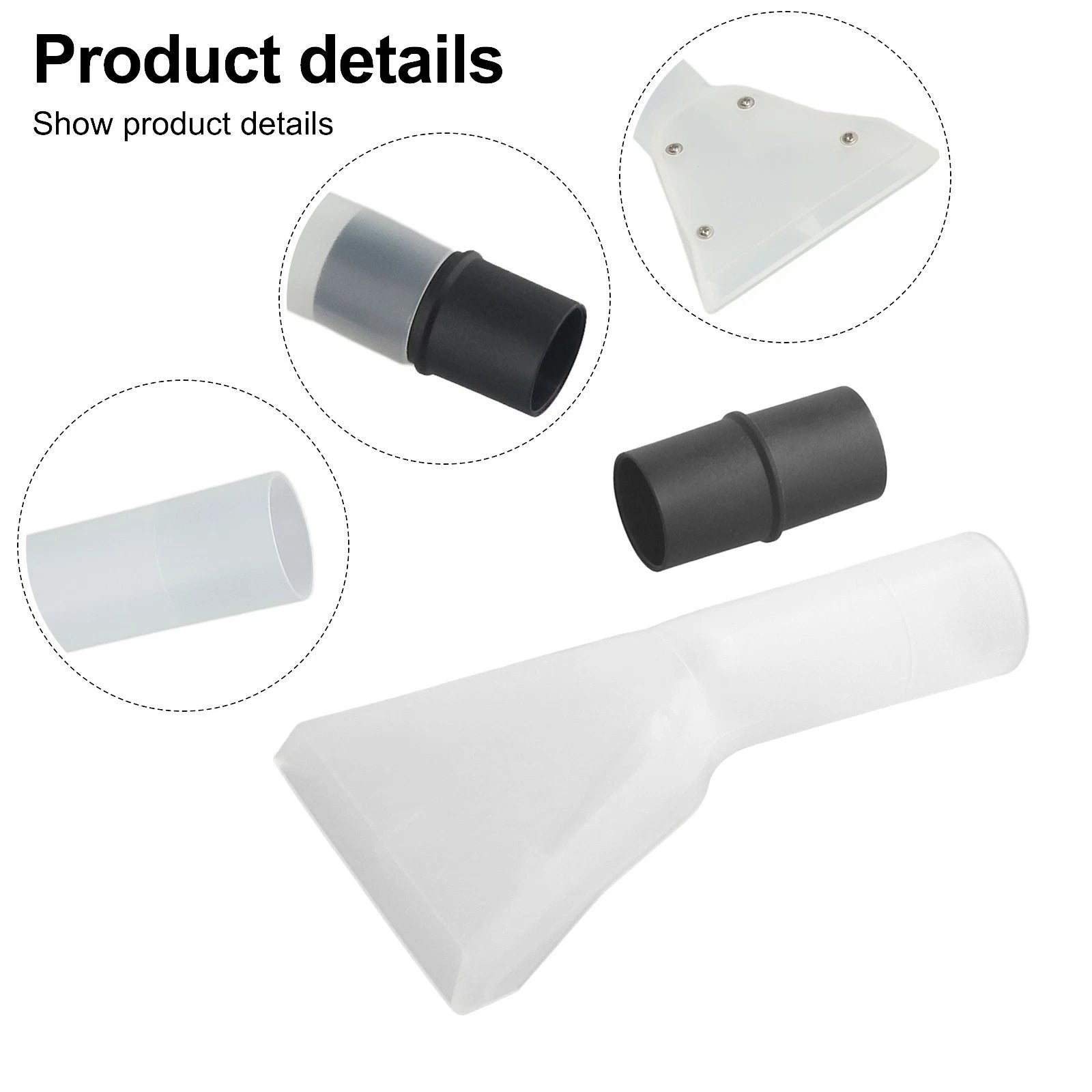 Nozzle Head for Deep Cleaning Furniture and Carpets (Compatible with All Models)