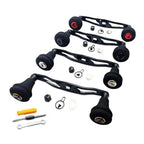 Aluminum Alloy Rocker Handle for Fishing Equipment (120MM Wheelbase)