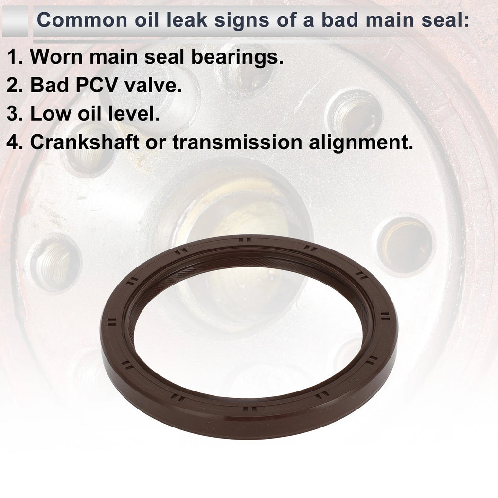 1 Pc Rear Crankshaft Oil Seal for Honda Accord (1990–2002) No. 91214-PAA-A01/91214-PLE-003
