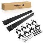 Black Side Steps for Jeep Gladiator JT (2020–2023) Running Board