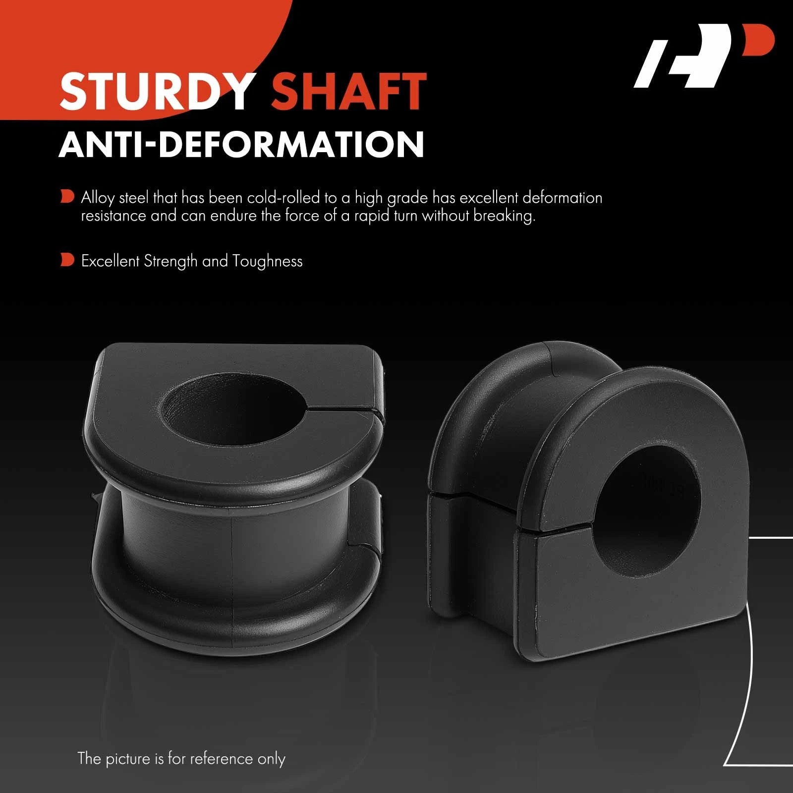 2x Front Sway Bar Bushing Kit for Chevy Equinox GMC Terrain (2010-2017)