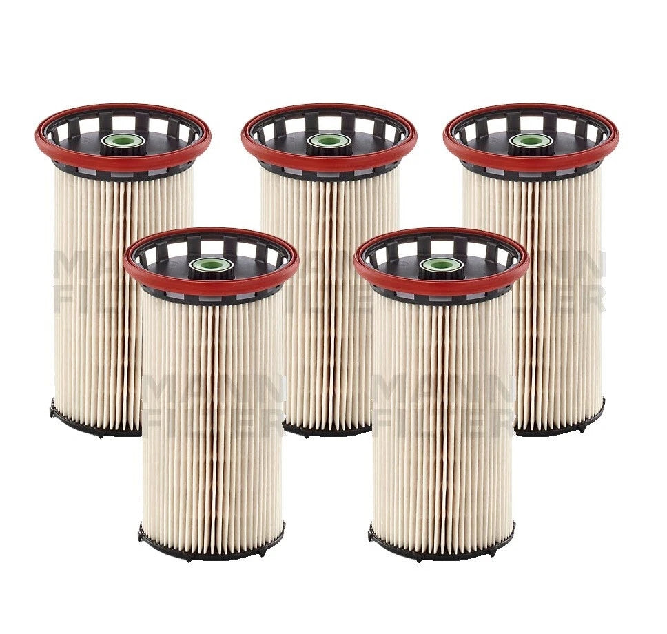 Set of 5 Mann Fuel Filters for Audi A3 Quattro VW Beetle Golf Jetta (2000–2023)