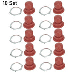 10Pcs Carburetor Primer Bulb for Tecumseh 36045, 36045A, 640259