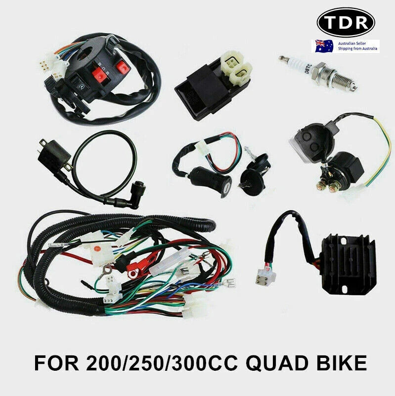 Coil CDI Harness Full Kit for Zongshen Loncin 250cc ATV (2000–2023)