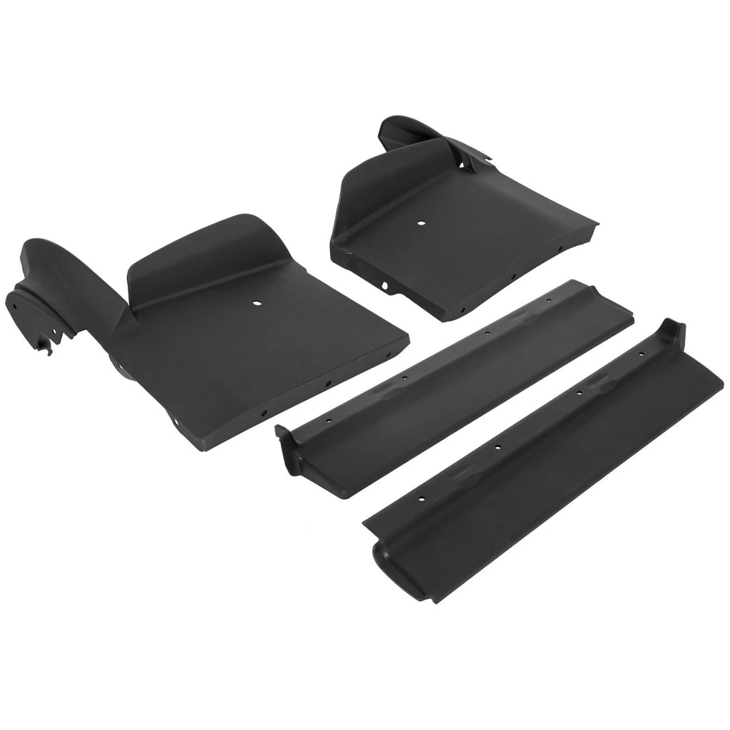 Set of 4 Front Bumper Fillers for Cadillac Eldorado (1979–1985) Black