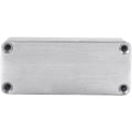 Aluminum Effect Box for Guitar (90mm x 40mm x 30mm) Silver Case
