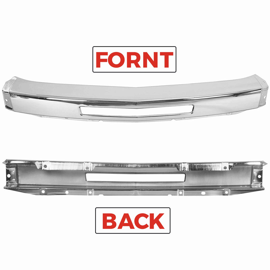 Front Bumper Impact Face Bar for Chevy Silverado 1500 (2007–2013)