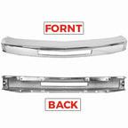 Front Bumper Impact Face Bar for Chevy Silverado 1500 (2007–2013)