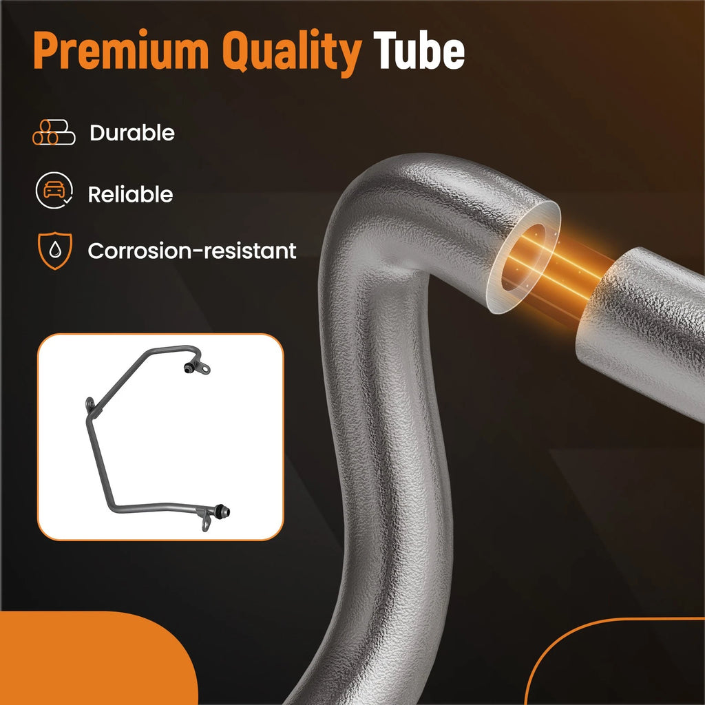 Turbocharger Oil Supply Line Set for Mercedes Benz A250 B250 GLA250 CLA250 (2013–2023)