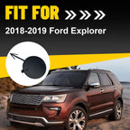 Front Bumper Tow Eye Cover Cap for Ford Explorer (2018–2019)