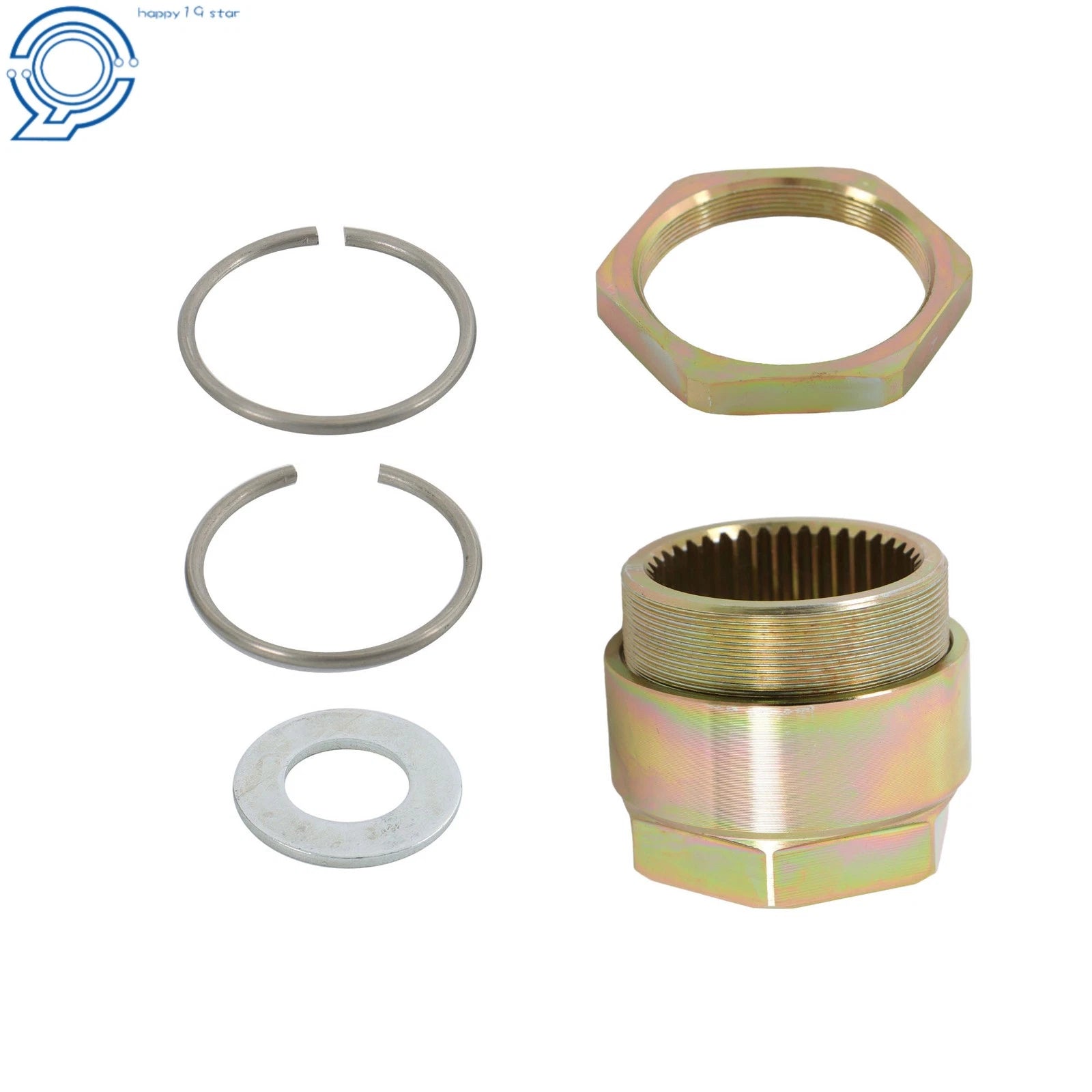 Rear Axle Lock Jam Sleeve Nut Clip for Honda TRX300EX TRX400EX TRX450ER (1993–2009)